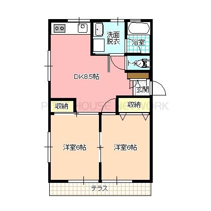  間取り図写真