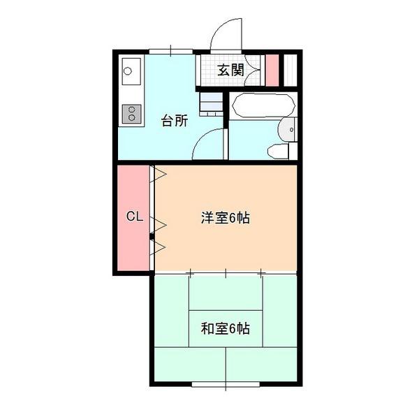 フレグランス 間取り図画像