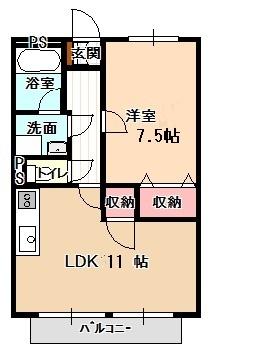 Surplus　Oneサツミ 間取り図画像