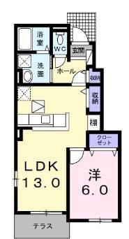 ルミナス桜瀬 間取り図画像