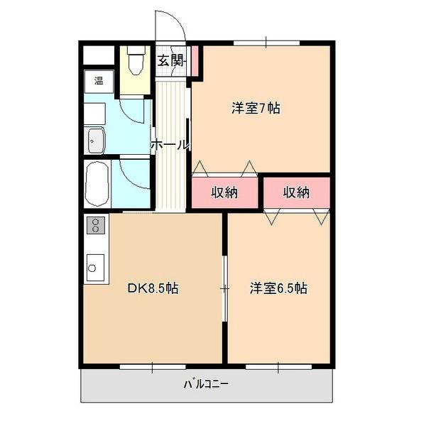 レジデンスやまぶき 間取り図画像