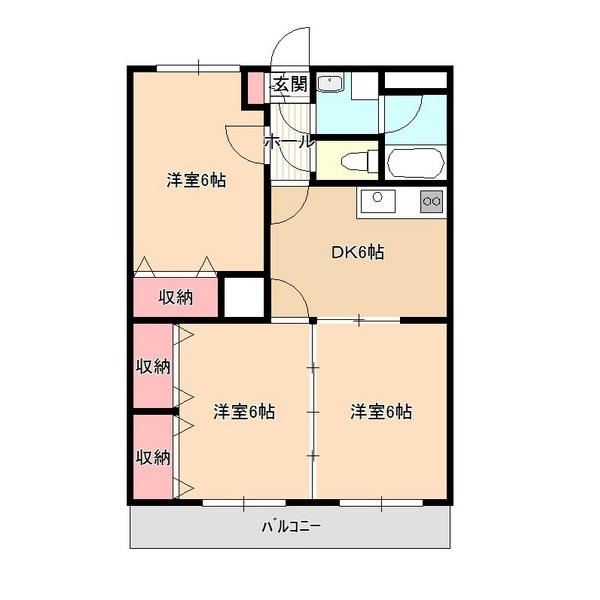 メゾン殿岡 間取り図画像