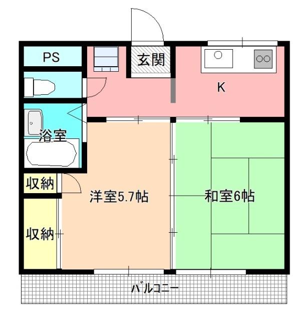 松ビル 間取り図画像