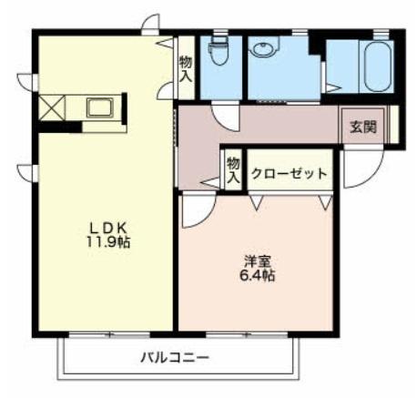 ボヌール上郷 間取り図画像