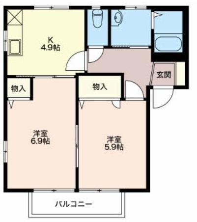 シャーメゾンブロード 間取り図画像