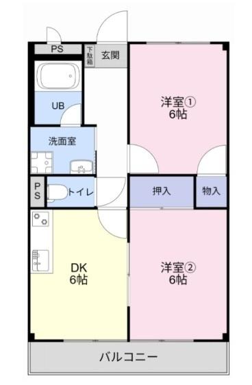 エルナージ 間取り図画像