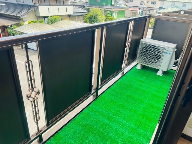 サンハイツB バルコニー
