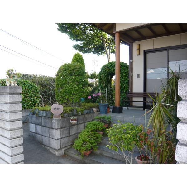 飯田市松尾上溝　借地権付き中古住宅 庭