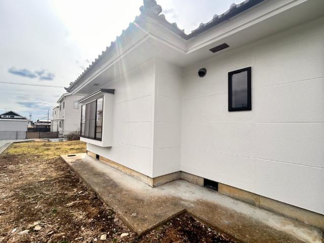 外壁は前面塗装を行いました。