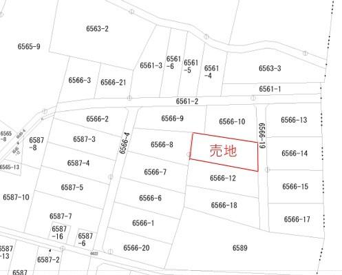 下伊那郡高森町山吹土地② 区画図