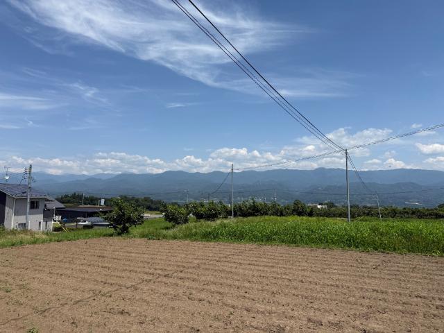 下伊那郡高森町上市田分譲地 眺望