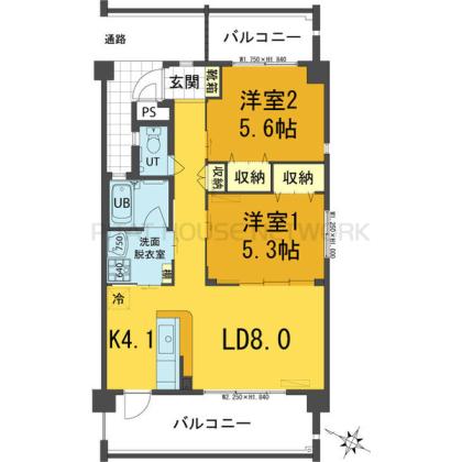 間取り図写真