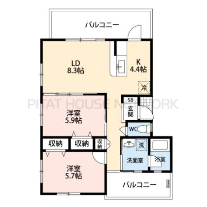  間取り図写真
