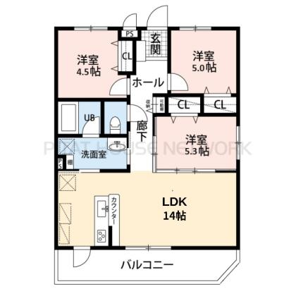  間取り図写真