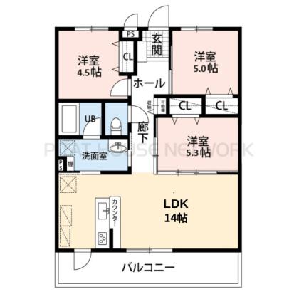  間取り図写真