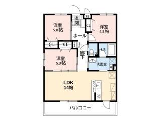  間取り図写真