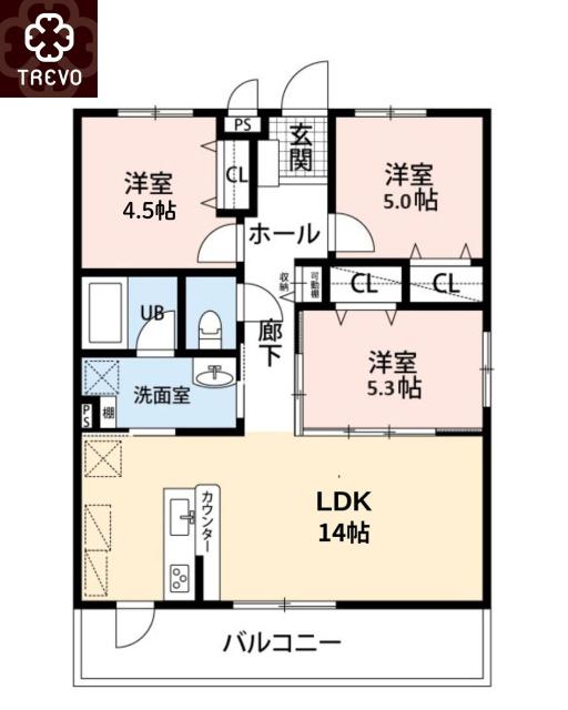  間取り図写真