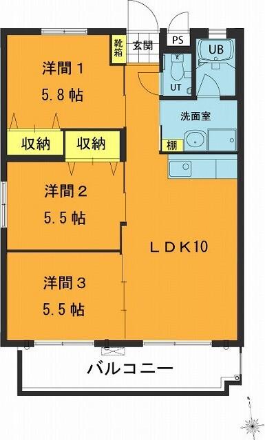  間取り図写真