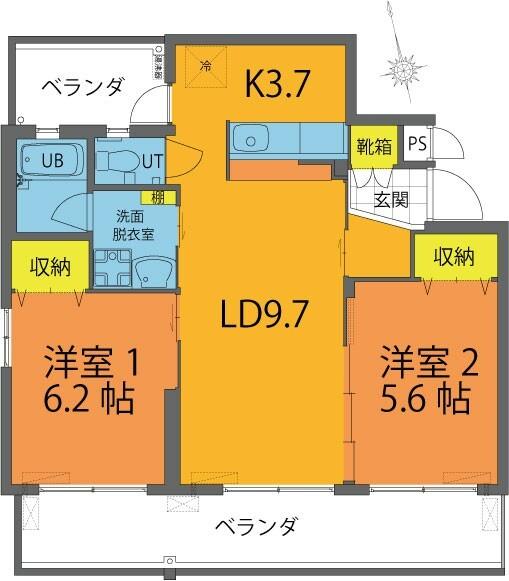  間取り図写真