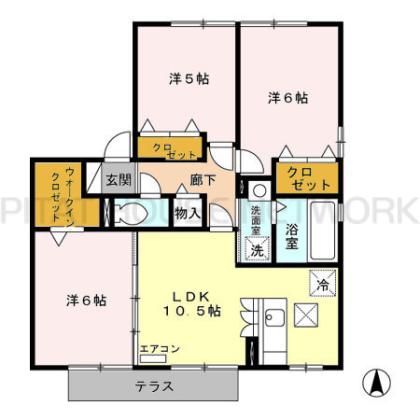  間取り図写真