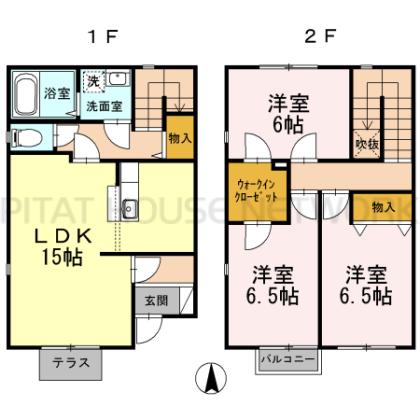  間取り図写真