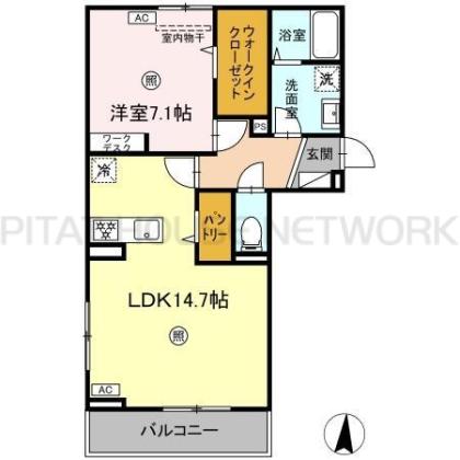  間取り図写真