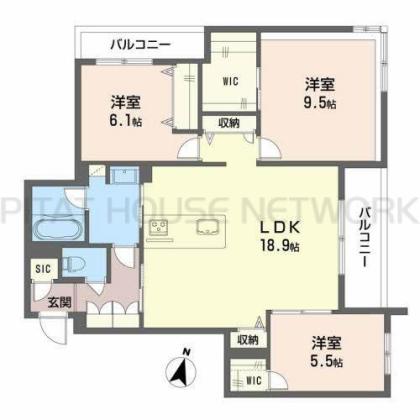  間取り図写真