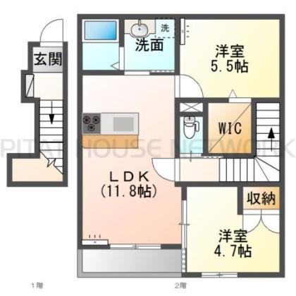  間取り図写真