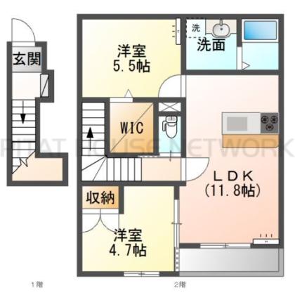  間取り図写真