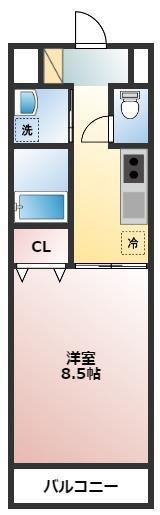 トレステーラ　リデアル上人（303） 間取り図画像