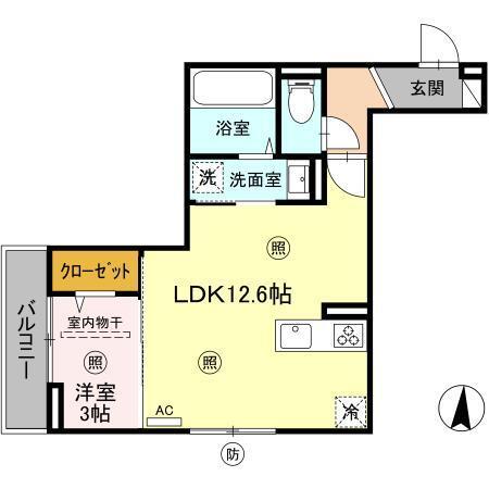 PREMILIFE寿町（205） 間取り図画像