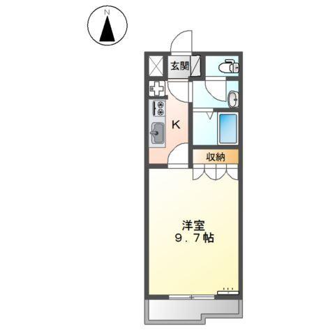 コンフォール錦 間取り図画像