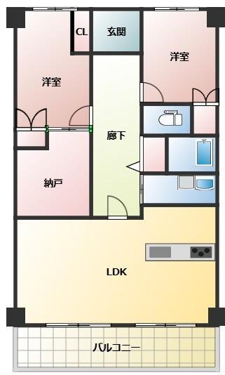  間取り図写真