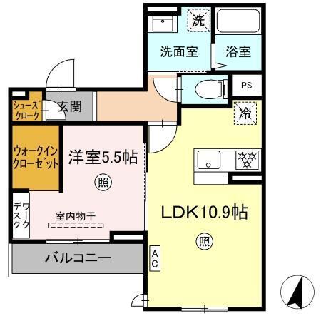 グランネスタ・碩田（302） 間取り図画像