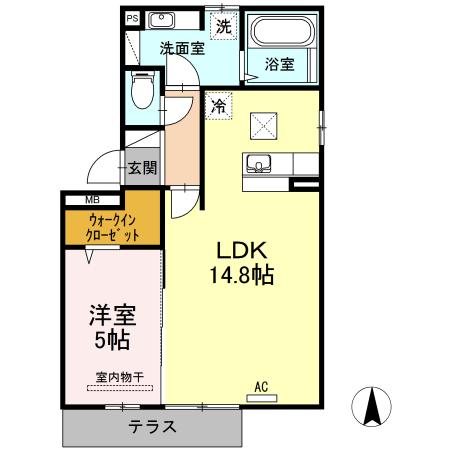 レジーナ車木(クルマギ)（101） 間取り図画像