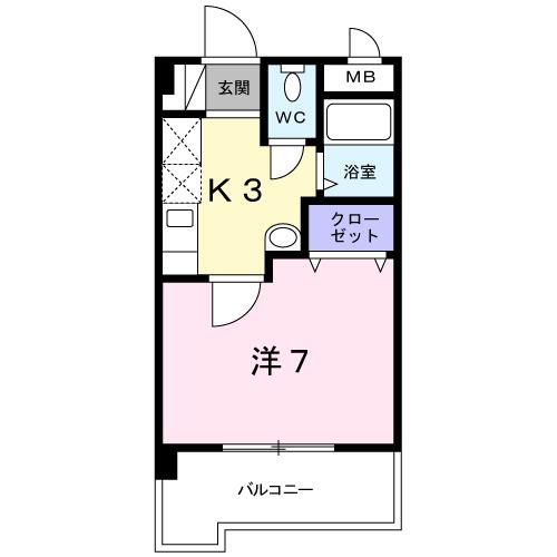 シーポート花時計（102） 間取り図画像