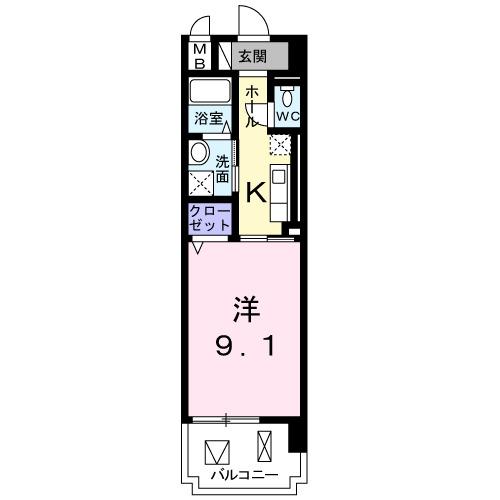 いろは大翔舘（105） 間取り図画像