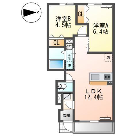 エタンセル 間取り図画像