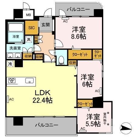  間取り図写真