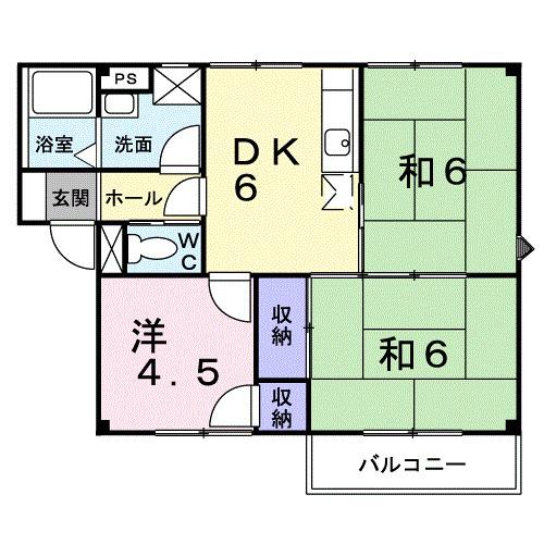 プラドールＡ（202） 間取り図画像
