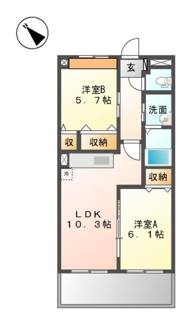  間取り図写真