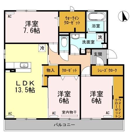  間取り図写真