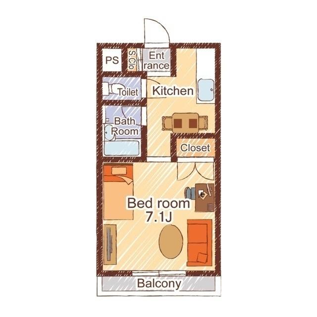 広々とした8帖の洋室です！