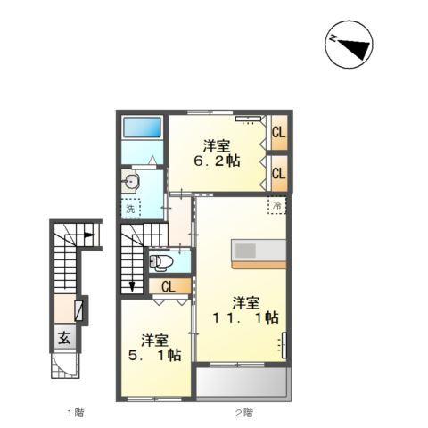  間取り図写真