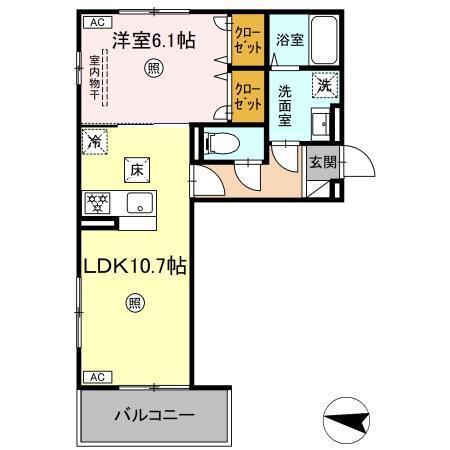  間取り図写真