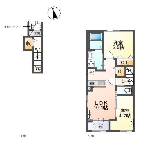 ヒルズ　スペース 間取り図画像