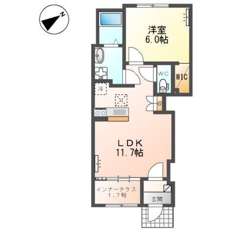 コンフォート・クレイン(comfort crane) 間取り図画像