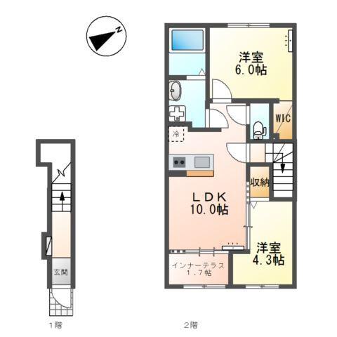 コンフォート・クレイン(comfort crane) 間取り図画像