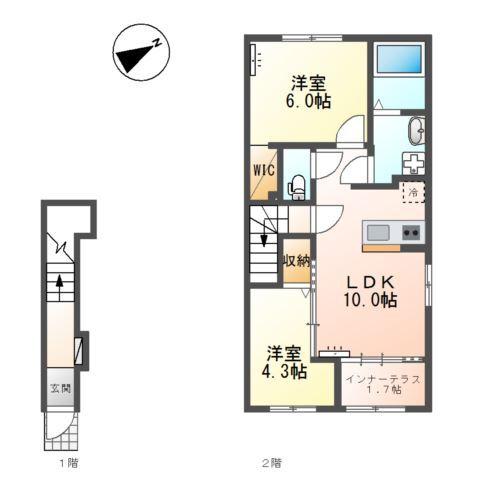 コンフォート・クレイン(comfort crane) 間取り図画像