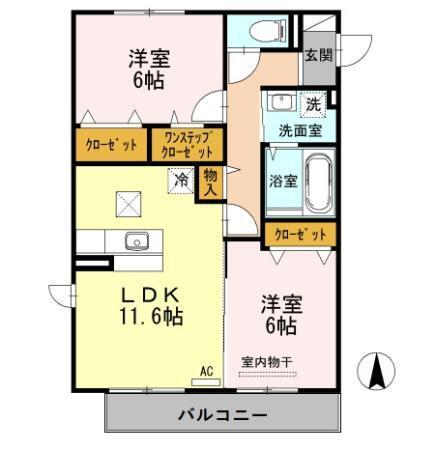 granze one（103） 間取り図画像